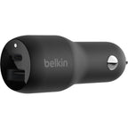 Belkin BoostCharge Dual Car Charger with PPS 37W - CCB004BTBK