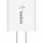 Belkin 20W Portable USB-C Wall Charger - 1xUSB-C (20W) - Fast Charge - Power Adapter - White - BBC005-WH