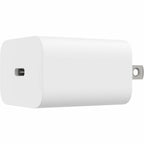 Belkin 20W Portable USB-C Wall Charger - 1xUSB-C (20W) - Fast Charge - Power Adapter - White - BBC005-WH