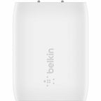 Belkin BoostCharge USB-C Wall Charger 20W (USB-C Cable with Lightning Connector included) - Power Adapter - WCA006DQ1MWH-B5
