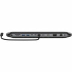 Belkin 11-in-1 Universal USB-C Docking Station - USB 3.2 - 10 Gbps - 100W - 2xHDMI, 1xVGA, 2xUSB-A, 1xUSB-C - Grey - INC014btSGY