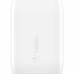 Belkin 30W Portable USB-C Wall Charger - 1xUSB-C (30W) - Fast Charge - Power Adapter - White - BBC007-WH
