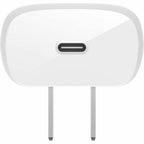 Belkin 30W Portable USB-C Wall Charger - 1xUSB-C (30W) - Fast Charge - Power Adapter - White - BBC007-WH