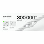 Belkin USB-A to USB-C Cable 15W, 3.3ft/1m, White - CAB021fq1MWH