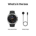Samsung Galaxy Watch8 Classic 46mm Stainless Steel Case Smartwatch with Hybrid Band