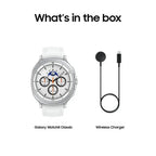 Samsung Galaxy Watch8 Classic 46mm Stainless Steel Case Smartwatch with Hybrid Band