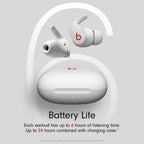 Beats Fit Pro True Wireless Noise Cancelling In-Ear Earbuds - White - MK2G3LL/A