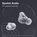 Beats Studio Buds + True Wireless Noise Cancelling Earbuds - Transparent - MQLK3LL/A