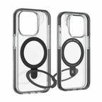 ZAGG Santa Cruz Snap Case w/ Ringstand iPhone 15 Pro - Black
