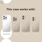 PopSockets iPhone 16 Pro Max Phone Case w/MagSafe Grip- Starstruck