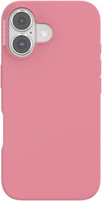 PopSockets iPhone 16 Phone Case with MagSafe, Wireless Charging Compatible, Pink - Putty