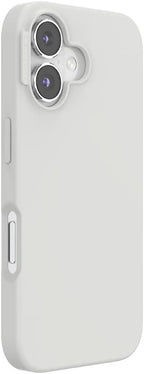 PopSockets iPhone 16 Phone Case with MagSafe, Wireless Charging Compatible, White - Horchata