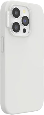 PopSockets iPhone 15 Pro Phone Case with MagSafe, Wireless Charging Compatible, White - Horchata