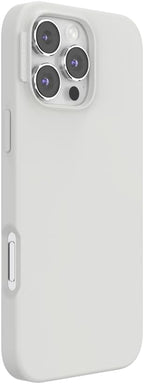 PopSockets iPhone 16 Pro Phone Case with MagSafe- Horchata | Magnetic, Wireless Charging, Camera & Drop Protection, White, Electronic Accessories, For iPad/Kindle/iPhone/Android