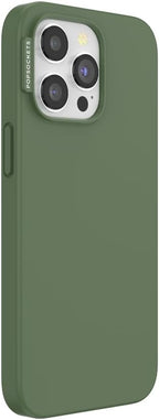 PopSockets iPhone 15 Pro Max Phone Case with MagSafe, Wireless Charging Compatible, Green - Olive
