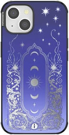 PopSockets iPhone 14 Phone Case with MagSafe, Wireless Charging Compatible, Bookish - Mirror Curse Breaker