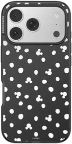 PopSockets iPhone 17 Pro Phone Case with MagSafe- Mickey Dots Black