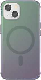 PopSockets iPhone 14 Case with MagSafe, Phone Case for iPhone 14, Grip Sold Separately, Wireless Charging Compatible - Nightshade