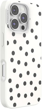PopSockets iPhone 15 Plus Phone Case with MagSafe- Spotlight Dots | Magnetic, Wireless Charging, Camera & Drop Protection, Phone, Women, Electronic Accessories, For iPad/Kindle/iPhone/Android
