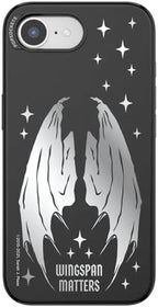 PopSockets iPhone 16/17E Phone Case with MagSafe- Wingspan | Magnetic, Wireless Charging, Camera & Drop Protection, Bookish, Acotar, Throne, Glass, Sarah