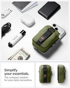 Spigen for MagSafe Wallet Magnetic Pouch Organizer, Tintap Zip MagFit
