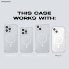 PopSockets iPhone 14 Phone Case with MagSafe- Spooky Book Club | Magnetic, Wireless Charging, Camera & Drop Protection, Witchy, Halloween, Horror