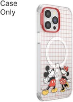 PopSockets iPhone 15 Pro Phone Case with MagSafe- Mickey & Minnie