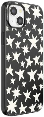 PopSockets iPhone 15 Phone Case with MagSafe- Starstruck | Magnetic, Wireless Charging, Camera & Drop Protection, Electronic Accessories, For iPad/Kindle/iPhone/Android