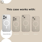 PopSockets iPhone 15 Pro Max Phone Case with MagSafe, Wireless Charging Compatible, Bow - Bows & Blooms