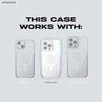 PopSockets iPhone 13 Pro Phone Case with MagSafe, Wireless Charging Compatible, Neutral - Amber