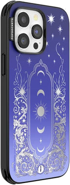 PopSockets iPhone 14 Pro Max Phone Case with MagSafe, Wireless Charging Compatible, Bookish - Mirror Curse Breaker
