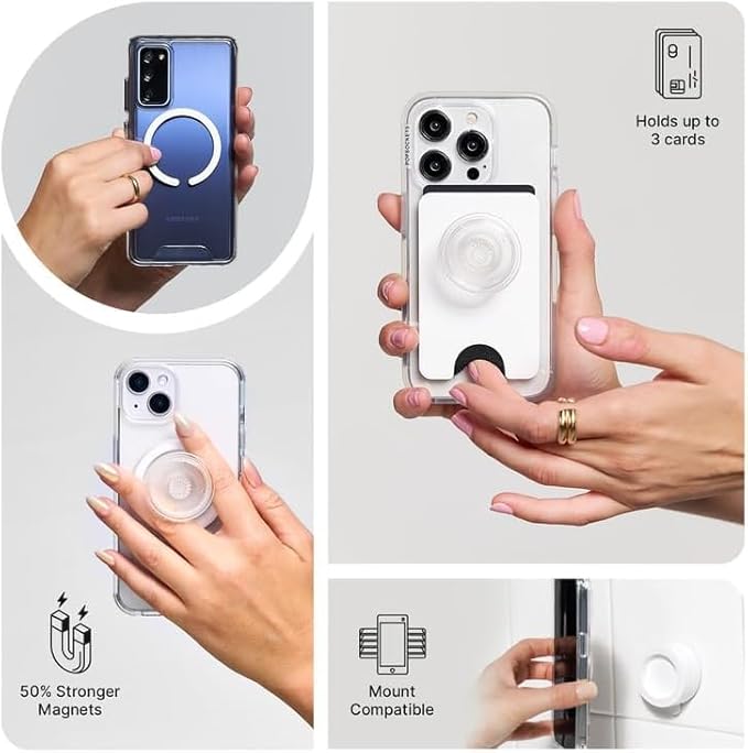 PopSockets iPhone 14 Pro Phone Case with MagSafe- Mirror Starborn | Magnetic, Wireless Charging, Camera & Drop Protection, Acotar, Throne, Glass, Sarah, Bookish