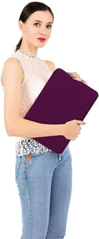 MOSISO Laptop Case 13.3 inch, 13-13.3 inch Laptop Sleeve Bag Compatible with MacBook Air/Pro 13 / Pro 14, HP Dell ASUS Lenovo Notebook, Neoprene Computer Sleeve Bag with Small Case, Magenta Purple