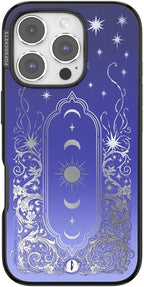 PopSockets iPhone 16 Pro Phone Case with MagSafe, Wireless Charging Compatible, Bookish - Mirror Curse Breaker