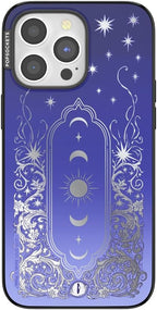 PopSockets iPhone 15 Pro Max Phone Case with MagSafe, Wireless Charging Compatible, Bookish - Mirror Curse Breaker