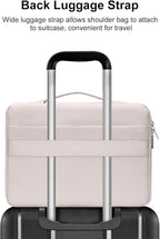 MOSISO 360 Protective Laptop Case 15 inch, Laptop Sleeve Compatible with MacBook Air 15 M4 A3241 M3 A3114 M2 A2941 2025-2023, Dell XPS 15, Side Open Bag with 2 Raised&1 Flapover Pockets, Stone Gray
