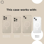PopSockets iPhone 13 Phone Case with MagSafe- Wild Blooms | Magnetic, Wireless Charging, Camera & Drop Protection, Western, Boho, Aesthetic, Flower, Floral