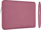 MOSISO Laptop Case 14 inch, 14 inch Laptop Sleeve Bag Compatible with HP Lenovo Dell ASUS Acer, HP Stream, Dell Latitude, Lenovo IdeaPad, Neoprene Computer Sleeve Bag with Small Case, Dusty Rose