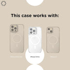 PopSockets iPhone 13 Pro Phone Case with MagSafe- Tiny Bows | Magnetic, Wireless Charging, Camera & Drop Protection, Bow, Phone, Women