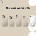 PopSockets iPhone 16/17E Phone Case with MagSafe- to-Go Wrap | Magnetic, Wireless Charging, Camera & Drop Protection, Checkered, Red, Textured