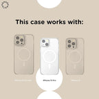 PopSockets iPhone 13 Pro Phone Case with MagSafe, Wireless Charging Compatible, Bookish - Spooky Book Club