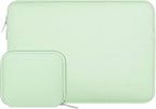 MOSISO Laptop Case 13 inch, 13 inch Laptop Sleeve Bag Compatible with MacBook Air 13 M4 M3 M2 M1 2025-2018 / Pro 13 M2 M1 2025-2016, Neoprene Computer Sleeve Bag with Small Case, Honeydew Green