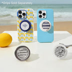 PopSockets iPhone 13 Pro Phone Case with MagSafe, Wireless Charging Compatible, Light Blue - Butterfly Pea Blue