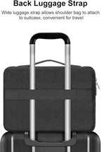 MOSISO 360 Protective Laptop Case 15 inch, Laptop Sleeve Compatible with MacBook Air 15 M4 A3241 M3 A3114 M2 A2941 2025-2023, Dell XPS 15, Side Open Bag with 2 Raised&1 Flapover Pockets, Slate Gray