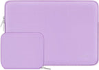 MOSISO Laptop Case 13 inch, 13 inch Laptop Sleeve Bag Compatible with MacBook Air 13 M4 M3 M2 M1 2025-2018 / Pro 13 M2 M1 2025-2016, Neoprene Computer Sleeve Bag with Small Case, Purple