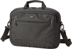 Amazon Basics Laptop Carrying Case with Shoulder Strap and Handle, Large Capacity, 15.6 in, Black