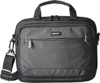 Amazon Basics Laptop Carrying Case with Adjustable Shoulder Strap, 11.6 in, Black, 10-Pack