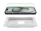 Belkin ScreenForce UltraGlass 2 - Screen protector for cellular phone - blue light filter - glass - for Apple iPhone 15 Pro OVA139ZZ