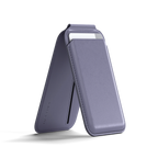 Vegan-Leather Magnetic Wallet Stand